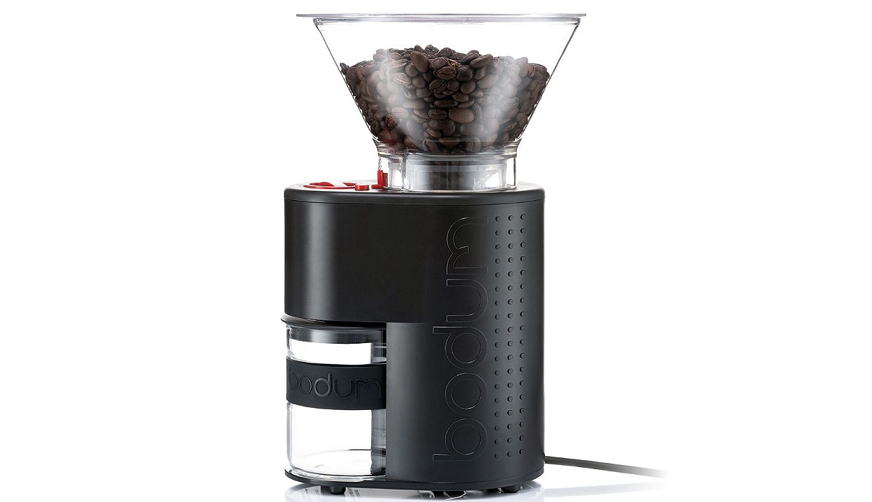 Image of Bodum Bistro Burr Coffee Grinder, 1 EA, present in black color.