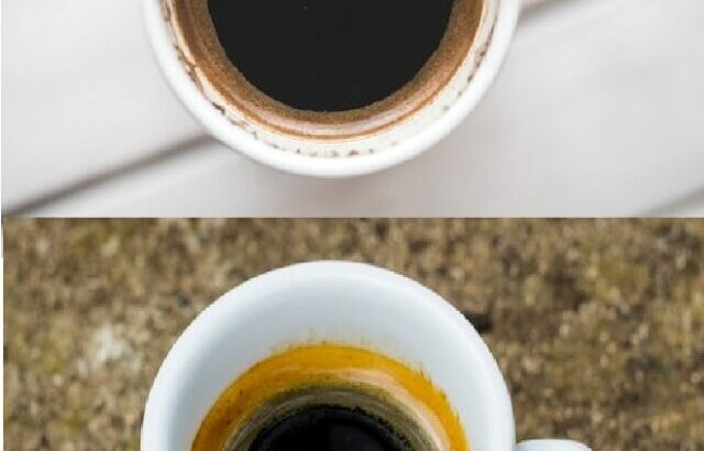 Coffee vs espresso