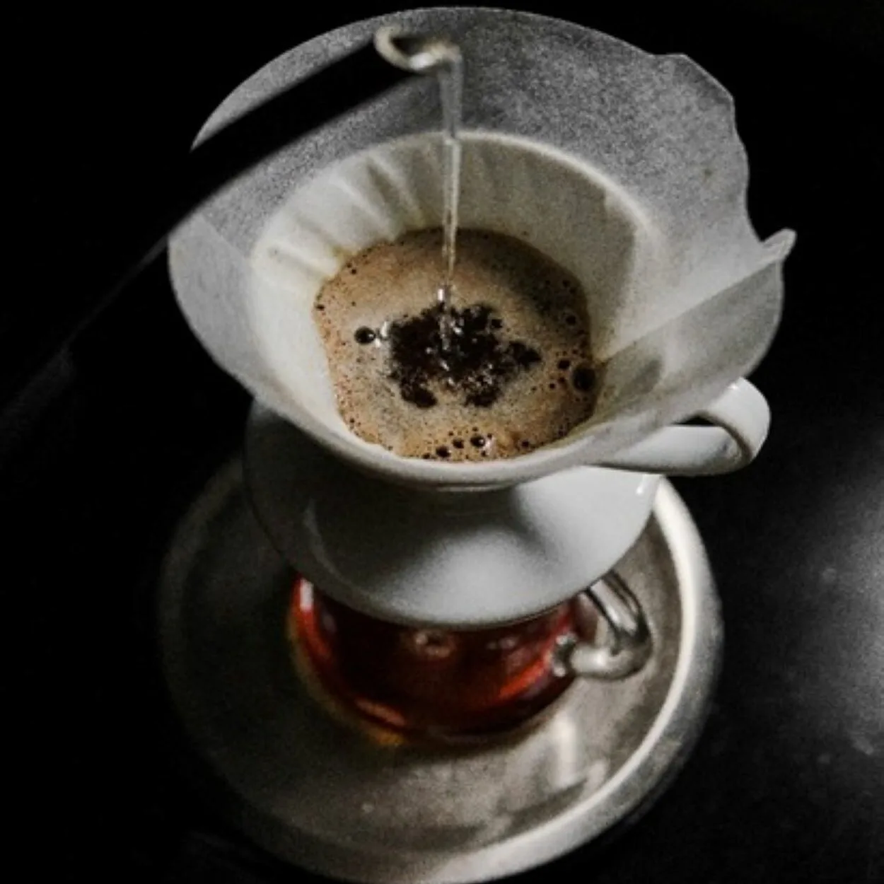 A coffee Filter is used to filter coffee